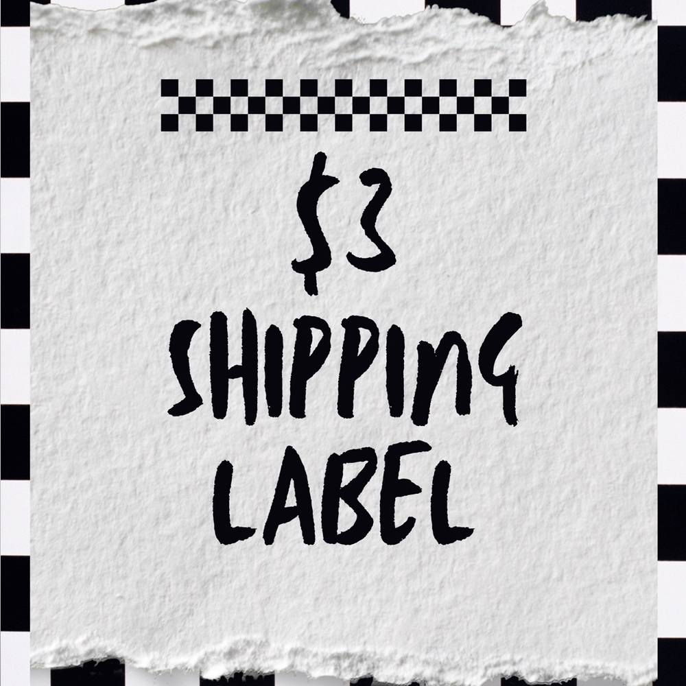 $3 Shipping Label